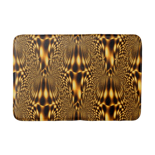 Goldene Blume...... Badematte (Vorderseite)