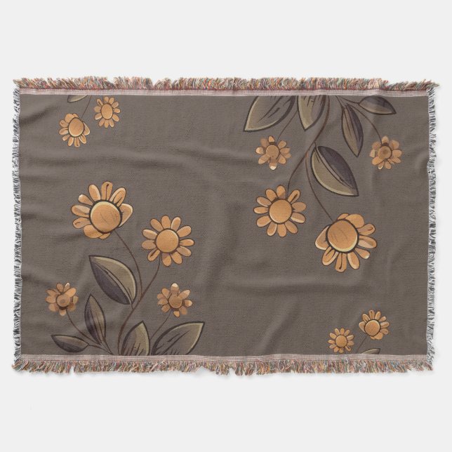 Goldene Blume Decke (Vorderseite)