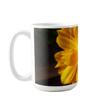 Goldene Blume Makrofotografie