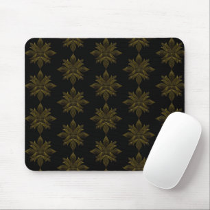 Goldene Blume Mousepad