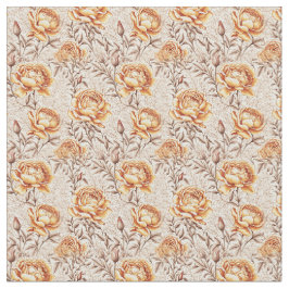 Goldene Blume Stoff