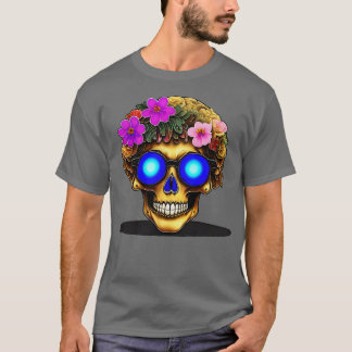 Goldene Blume T-Shirt
