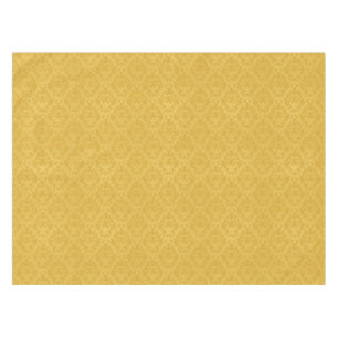 Goldene Blumenluxustapete Tischdecke