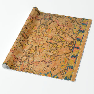 Goldene Blüte  Geschenkpapier