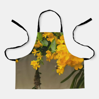 Goldene Blüten-Schönheit Schürze