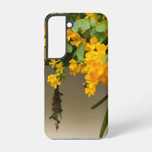 Goldene Blütenpracht Samsung Galaxy Hülle