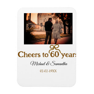 Goldene Bogen zum 60-jährigen Jubiläum Magnet