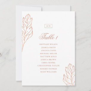 Goldene Botanische Hochzeitssattelkarte Einladung