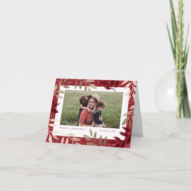 Goldene Branchen 3 Foto Weihnachten (Vorderseite)