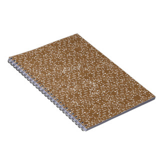 Goldene Damast-Notizbuch Notizblock