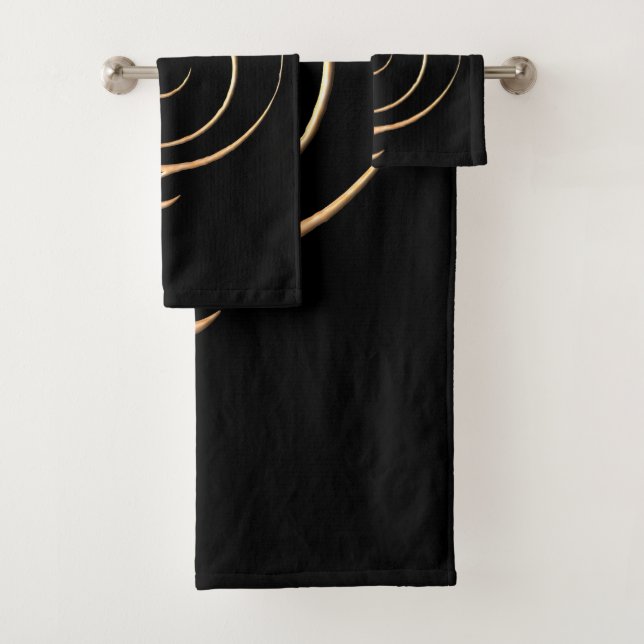 Goldene Dankbarkeit Badhandtuch Set (Insitu)