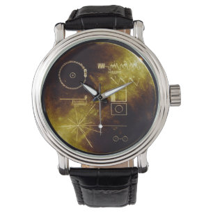 Goldene Daten für Voyager Armbanduhr