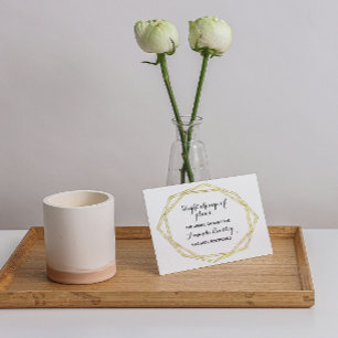 Goldene Datum-Änderungs-Postkarte Postkarte