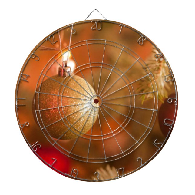 Goldene Dekorationen Dartscheibe (vorne)