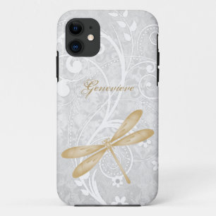 Goldene Dragonfly Personalisiert Case-Mate iPhone  Hülle
