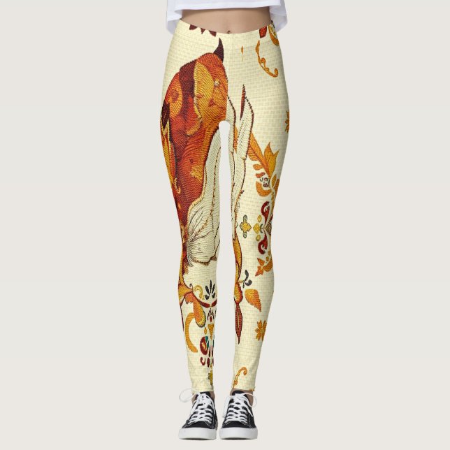 Goldene Drehung Leggings (Vorderseite)