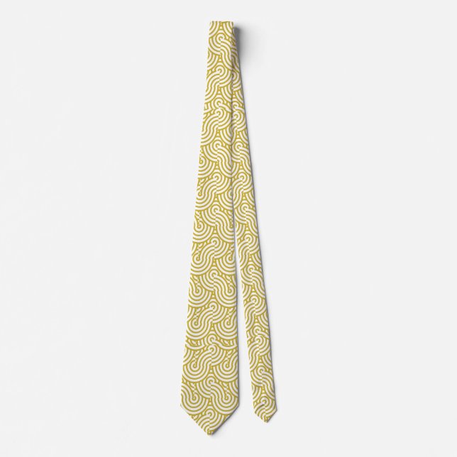 Goldene Drift Krawatte (Vorderseite)