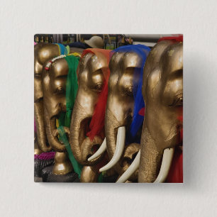 Goldene Elefanten Button