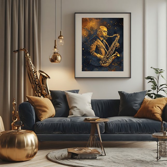Goldene Eleganz Poster (Von Creator hochgeladen)