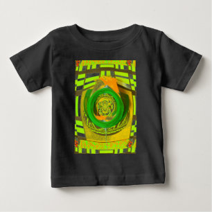 Goldene Eleganz: Schöne Afrikanische Gelbe Rose Baby T-shirt