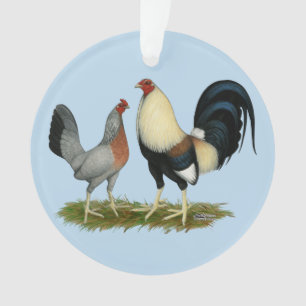 Goldene Enckwing Chickens Ornament