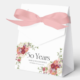 "Goldene Erinnerungen: 50 Jahre Liebe feiern" Geschenkschachtel
