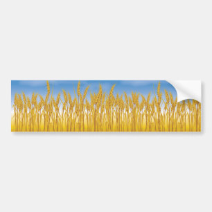 Goldene Ernte Autoaufkleber