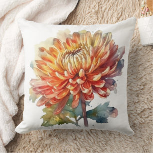 Goldene Ernte Chrysantheme Kissen