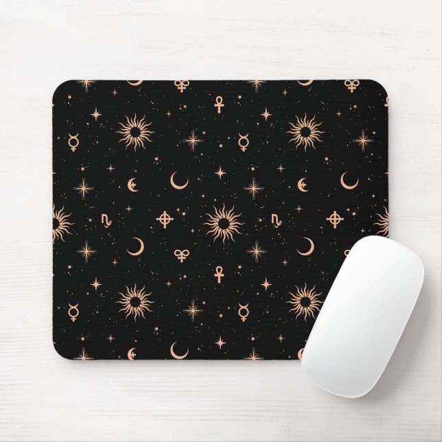 Goldene Esoterik Mousepad (Mit Mouse)