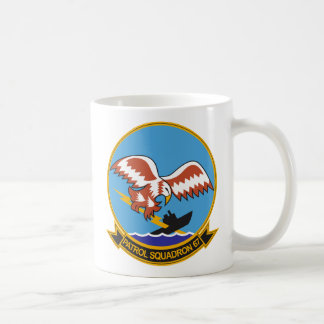 Goldene Falken der Patrouillen-VP-67 Kaffeetasse