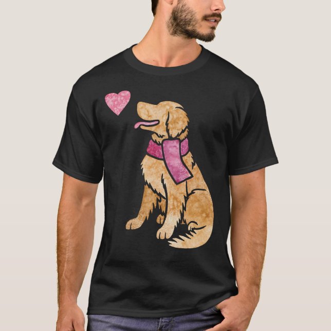 Goldene Farbe Retriever 2 T-Shirt (Vorderseite)