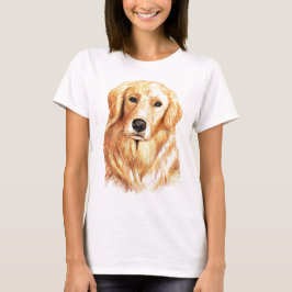 Goldene Farbe Retriever T-Shirt