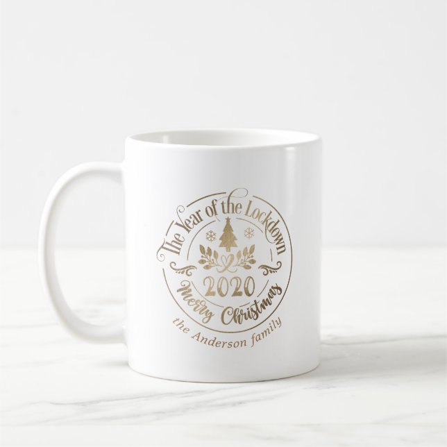 Goldene Feiertage im Jahr Kaffeetasse (Links)