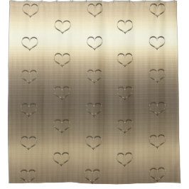 Goldene Feiertagssaison Duschvorhang