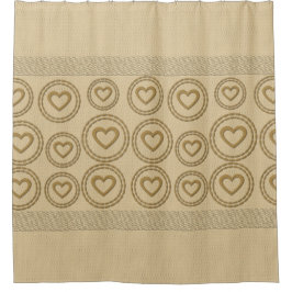 Goldene Feiertagssaison Duschvorhang