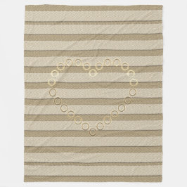 Goldene Feiertagssaison Fleecedecke