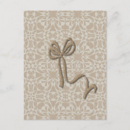 Goldene Feiertagssaison Postkarte