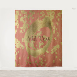 Goldene Feiertagssaison Wandteppich