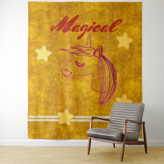 Goldene Feiertagssaison Wandteppich (Beispiel)