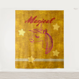 Goldene Feiertagssaison Wandteppich