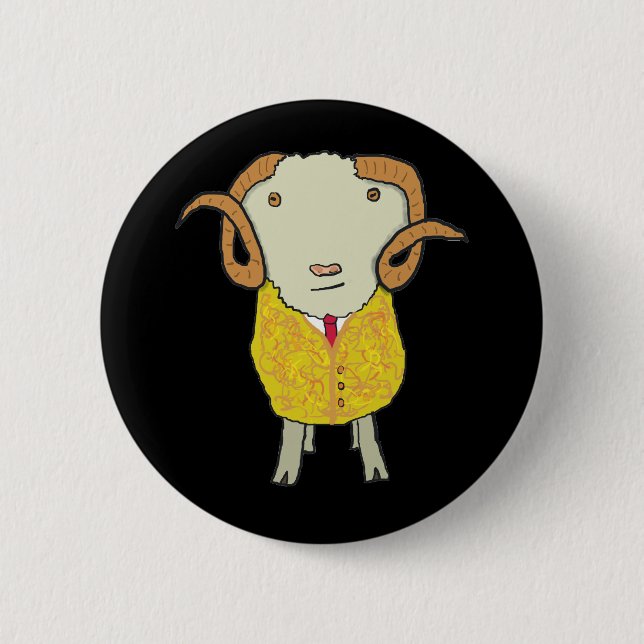 Goldene Fleece Button (Vorderseite)