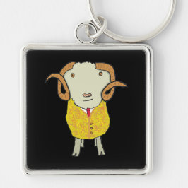 Goldene Fleece Schlüsselanhänger