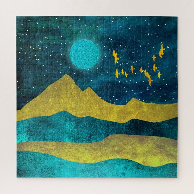 Goldene Flock (Vertikal)