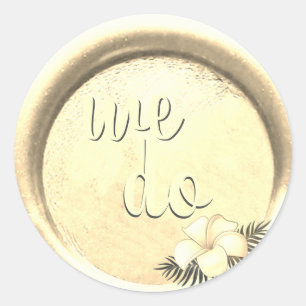 *~* Goldene Florale Silberne Wachssiegel Stempel H Runder Aufkleber