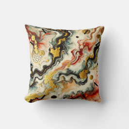 Goldene Flüsse Kissen