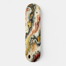 Goldene Flüsse Skateboard