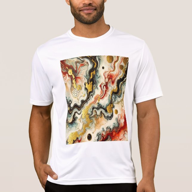 Goldene Flüsse  T-Shirt (Vorderseite)