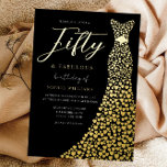 Goldene Foil Heart Dress 50. Geburtstagsparty Gold Folieneinladung<br><div class="desc">Goldenes Foil Herzkleid 50. Geburtstagsparty Golden Foil Einladung 50 & Fabulous Sehen Sie andere Einladungen in unserem Nest und Nest Store</div>