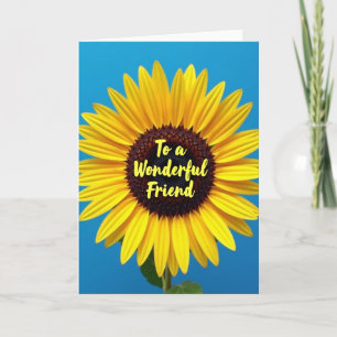 Goldene Freund Karte