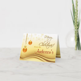 Goldene frohe Weihnachten